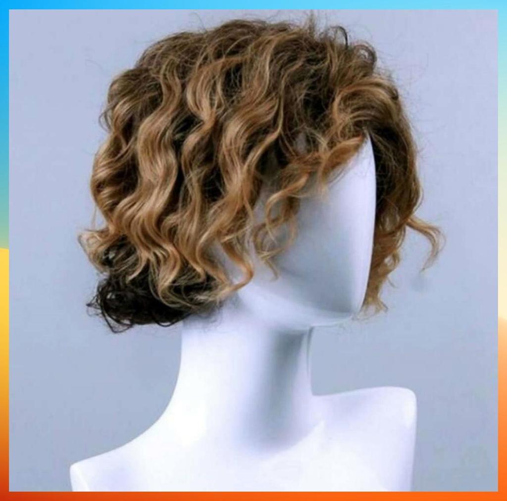 2025 European Fashion Short Curly Wig For Men HW780