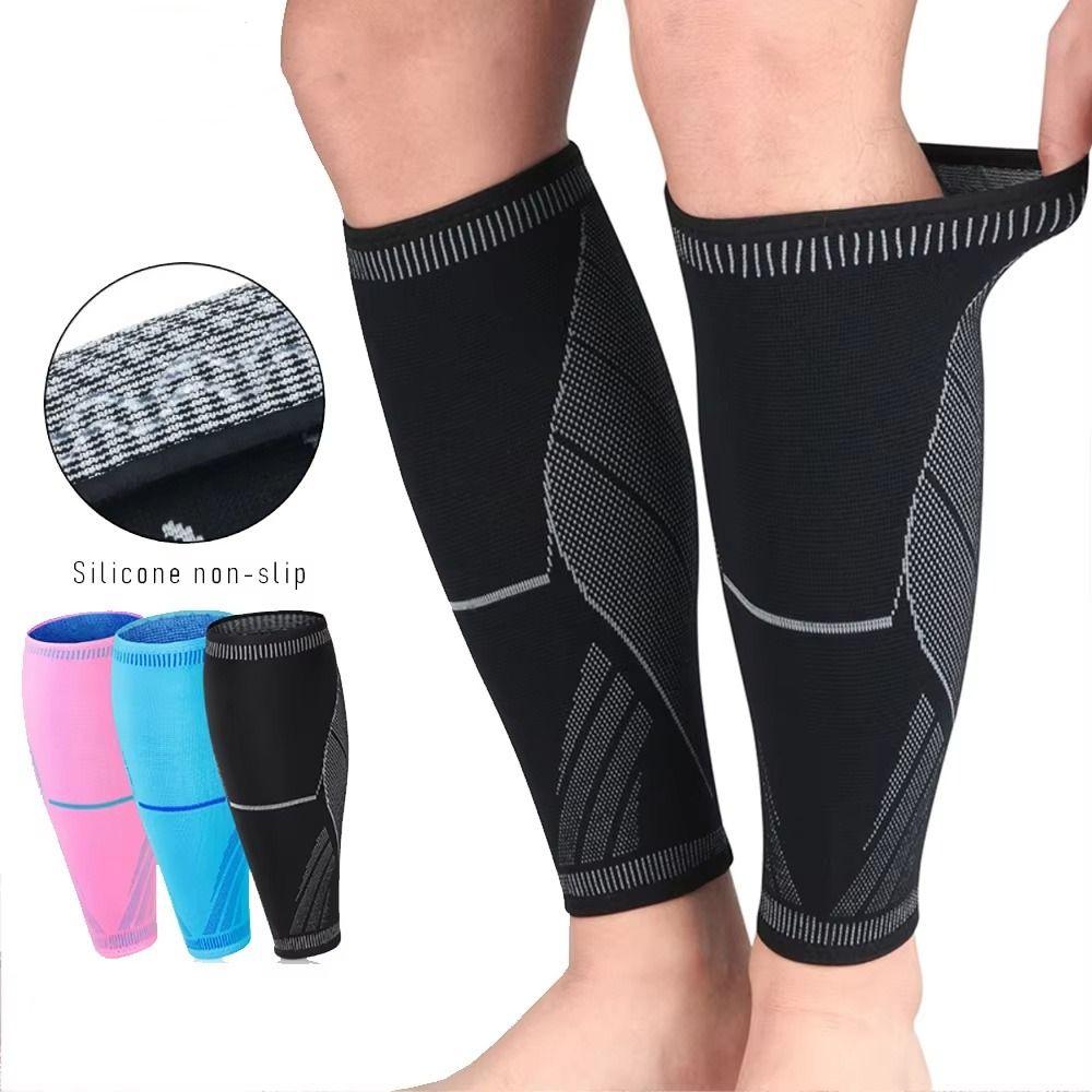 Nylon Compression Calf Sleeve Soft Leg Socks New Shin Guard  Unisex