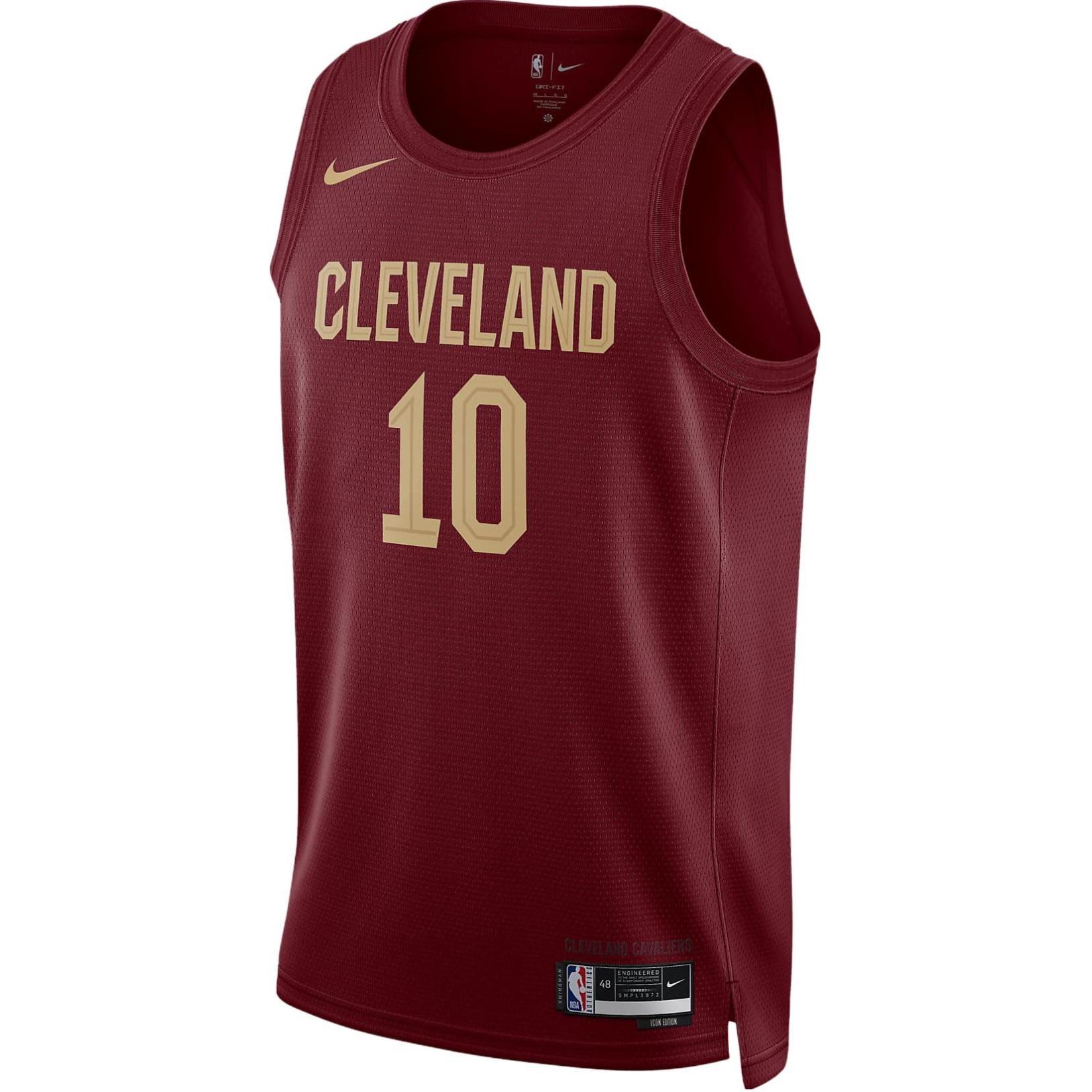 Nike Dri-FIT NBA Darius Garland Cleveland Cavaliers Icon Edition Swingman Jersey Team Red Men s DN2001-679 L