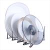 Bowl Stainless Steel Flatware Sink Drain Rack Plate Stand Dish Drainer Storage Shelf Pot Lid Holder