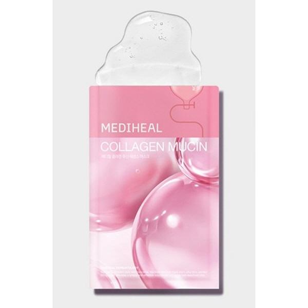 Mediheal Collagen Mucin Essence Mask – 20 Ml X 15 Sheets