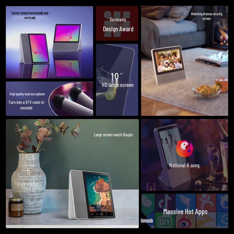 XiaoDu Tiantian T10 10-inch Rotating Smart Display