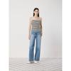 Stripe Square Neck Top C252pst051