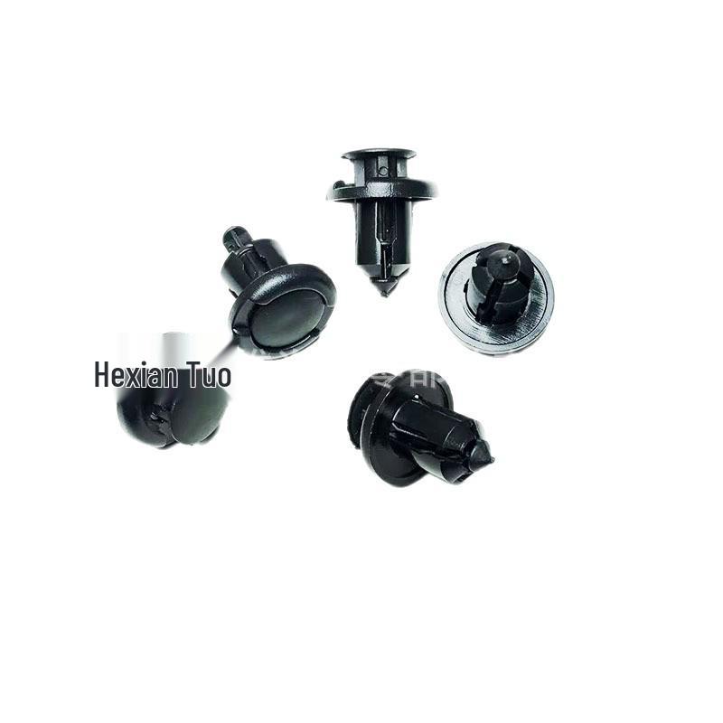 Honda 10mm Bumper & Fender Plastic Push Rivet Clips Clear Plastic