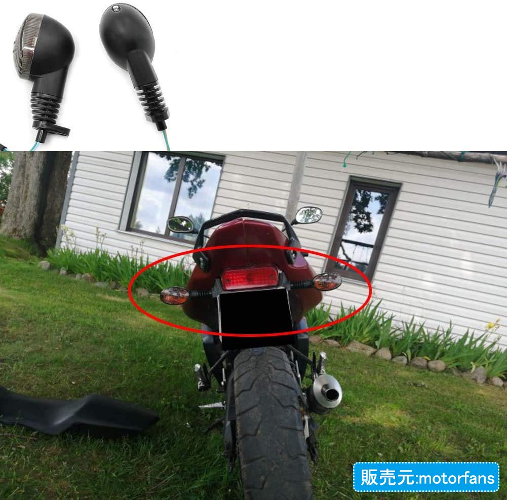 Alpha Rider Motorcycle 6W Front Rear Turn Signal Turn Light Signal Lamp Direction
