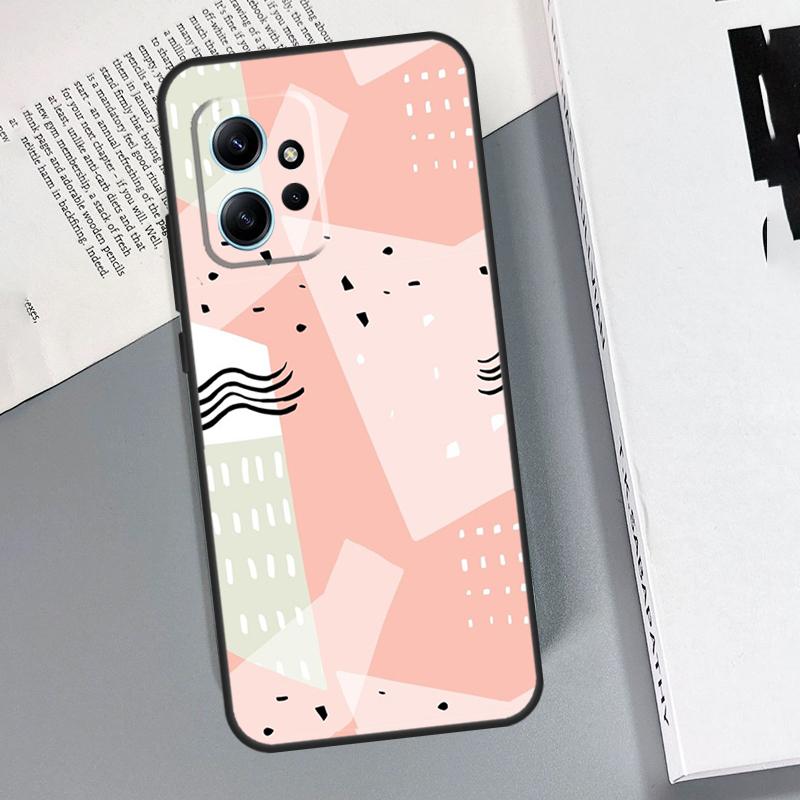 Polka Dots Lines Abstract Art Case For Xiaomi Redmi Note 13 11 10 12 14 15 Pro Plus Cover For Redmi 15 15C 14C 10C 13C 12C