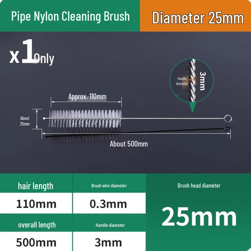 Nylon Tube Cleaning Brush with Long Handle