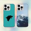 Winter Coming Stark Dragon Phone Case For iPhone 16,15,14,13,12,11,Mini,Pro,E,MAX White Candy Matte Shockproof Cover