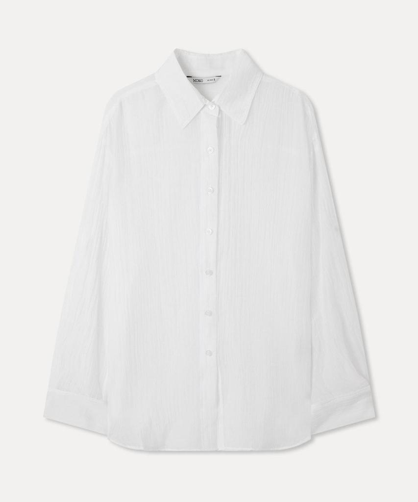 MIXXO Oversized See-Through Shirt_Miwywg7B01