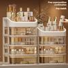Desktop Cosmetics Storage Box Dust-proof Organizer Box Luxury Skin Care Products Facial Mask Lipstick Plastic Storage Bin
