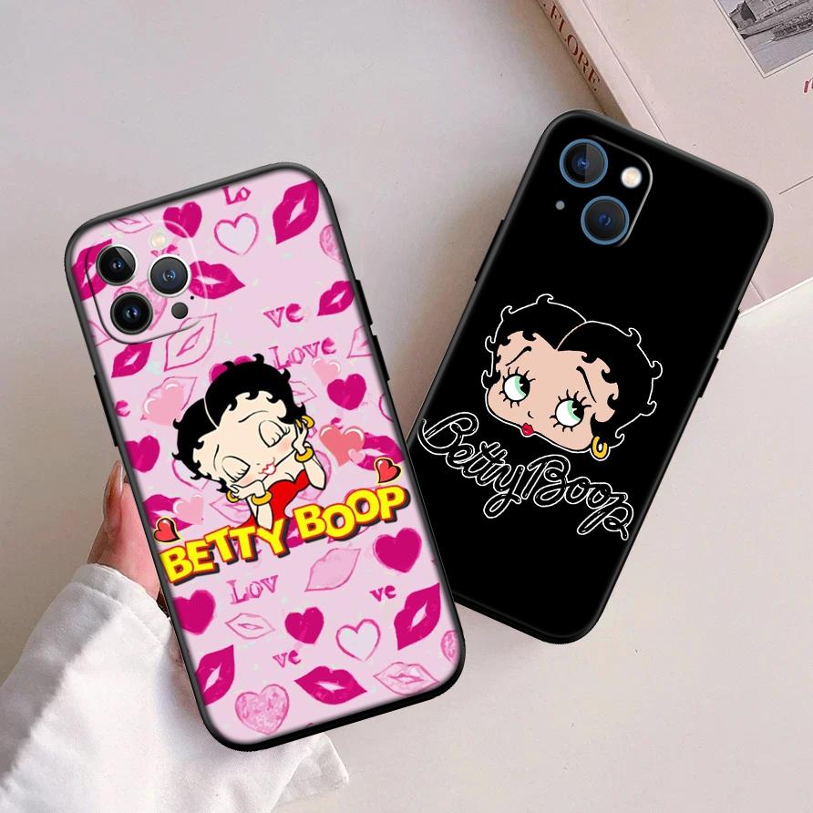 B-Bettys Art B-Boops Phone Case for Samsung Galaxy A11 A12 A13 A15 A52S A53 A55 A56 A70 A71 A72 A73 F06 F16 F56 S10 Plus S10e