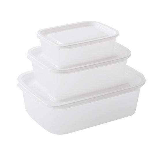 Refrigerator Storage Box Food-grade Transparent Seal Lid Large Capacity Fridge Fruit Vegetable Organizer Kitchen Supplies