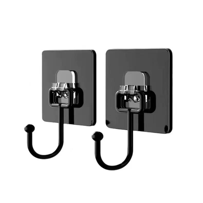 Enhanced Large Adhesive Hook for Clothes - No Nails Required; Ideal for Behind-Door, Bathroom, or Kitchen Use.