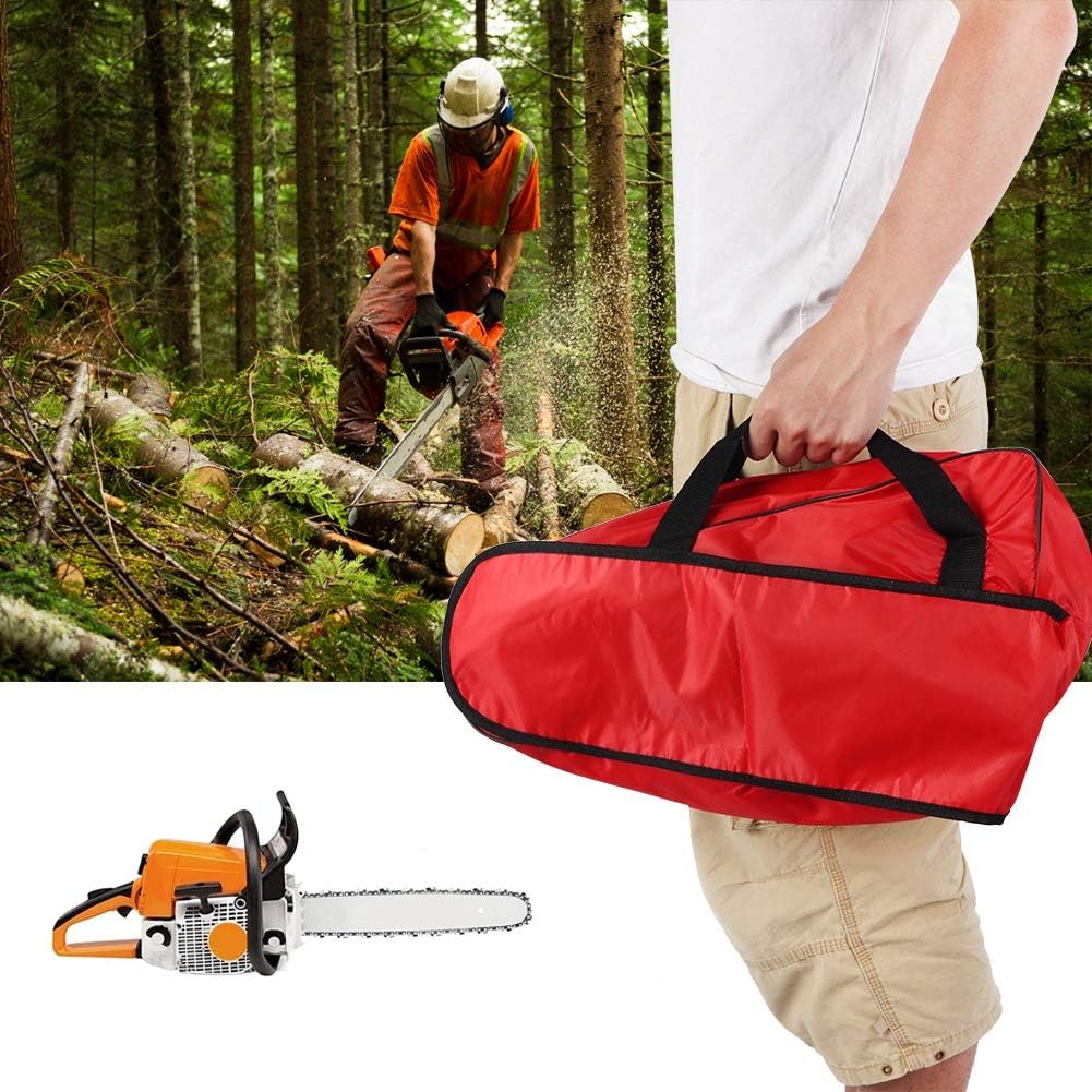 Chainsaw Storage Bag, Portable 12in 14in 16in Chainsaw Container Storage Case