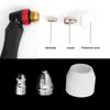 25 Pcs 1.5mm Tip Diameter P-80 Plasma Cutter Consumables For BTC800DP Plasma Cutter Plasma Cutting Nozzle and Electrode Kit
