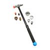 Car Dent Repair Hammer Body Repair Percussion Leveling Hammer Replaceable Traceless Repair Tool Metal Carbon Fiber