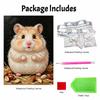 Pearl Painting Kit Hamster Painting Art Handmade Diy Home Decoration Painting