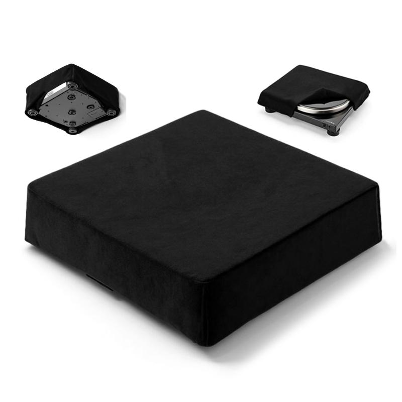 Premium Elastic Dust Cover Protectors For Record Players Soft Fabric Long Last Use for AT-LP120XUSB Record Player