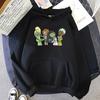 Letter Bratz Hoodies Women Casual Crewneck Sweatshirts Men Kpop Sportswear Fleece Warm Fleece Loose Hoody Green