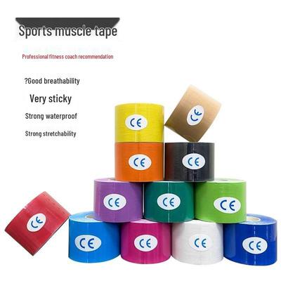 Kinesiologie Sporttape Muskelpflaster & Nippelabdeckung Elastische Bandage