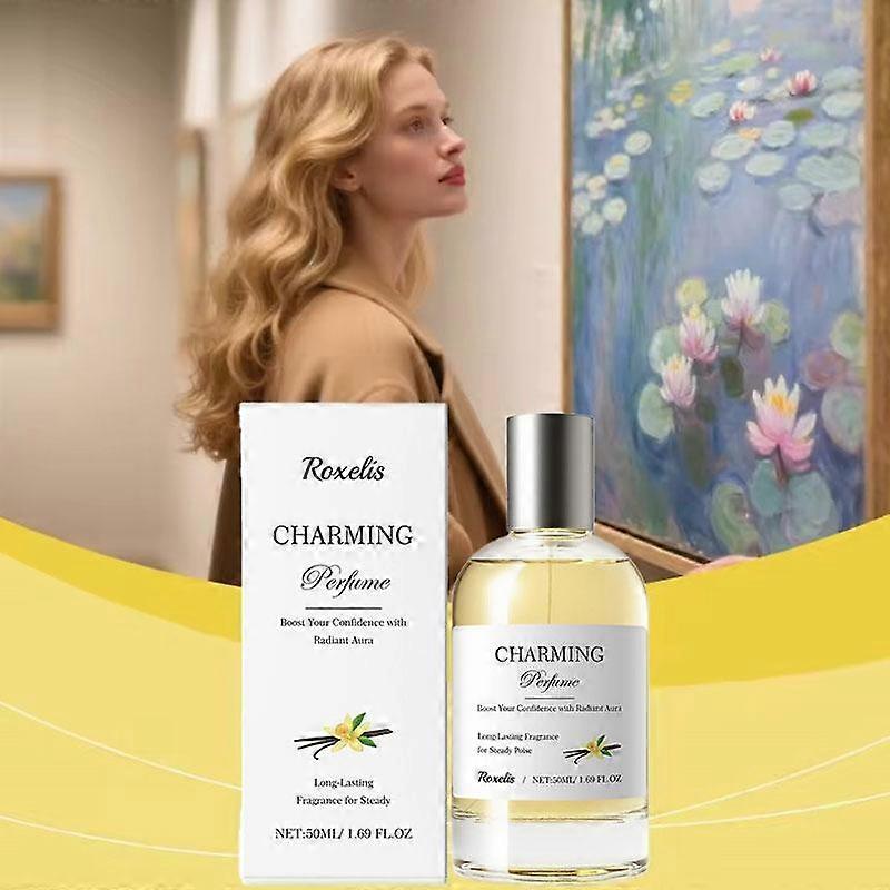 Roxelis Amber Vanilla Parfüm 50ml Langanhaltend Frisch für Frauen Täglich