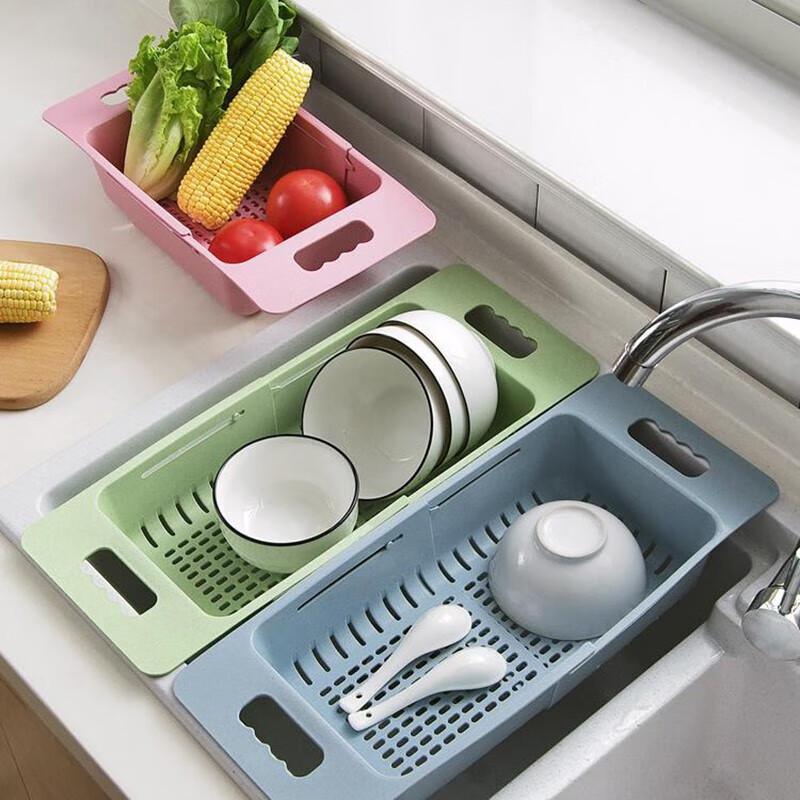 Homeglen Expandable Kitchen Sink Organizer Rack