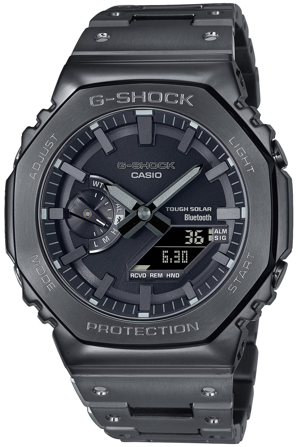 

[Casio] Годинник G-Shock [] Повністю металевий сонячний GM-B2100BD-1AJF чоловічий чорний з Bluetooth