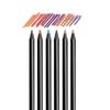 6/12Pcs Rainbow Colored Pencils Multicolored 7 In 1 Black Wooden Bulk Rainbow Pencils Art Supplies Drawing Coloring Sketching