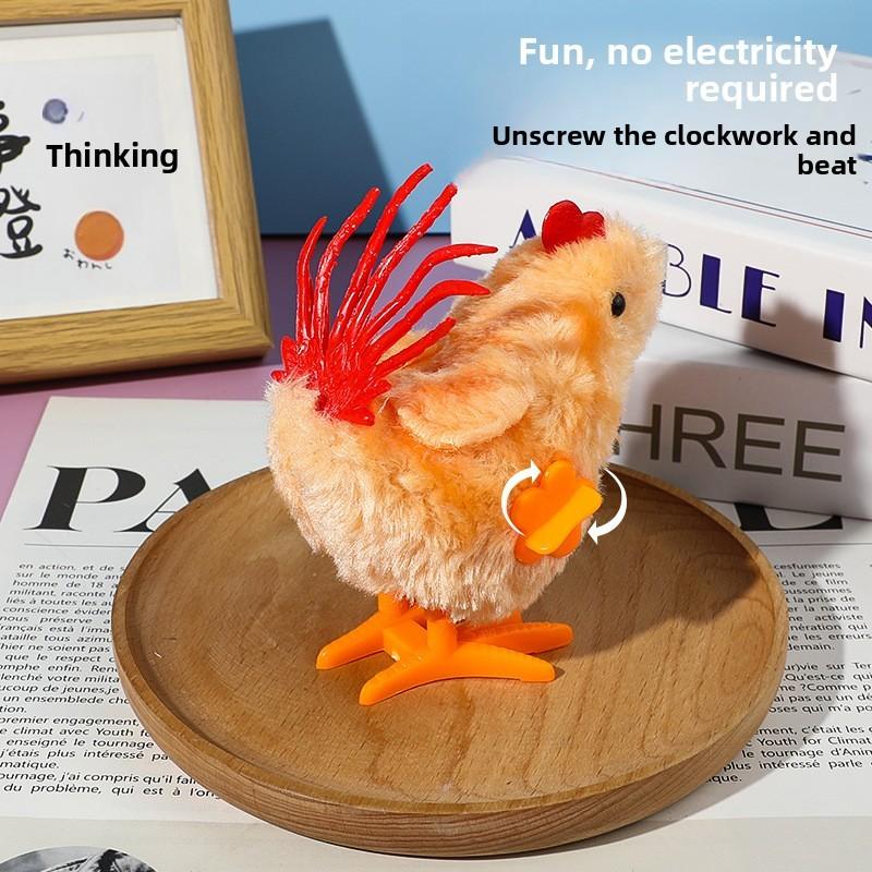 Plush Rooster Toy With Interactive Features For Early Childhood Development And Parentchild Play