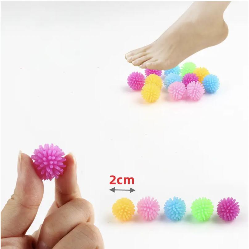 TPR Bayberry Ball Hedgehog Multi Color Mini Massage Ball Foot Massage Ball Airout Yoga Stress Soft Squeezing Plush Toy