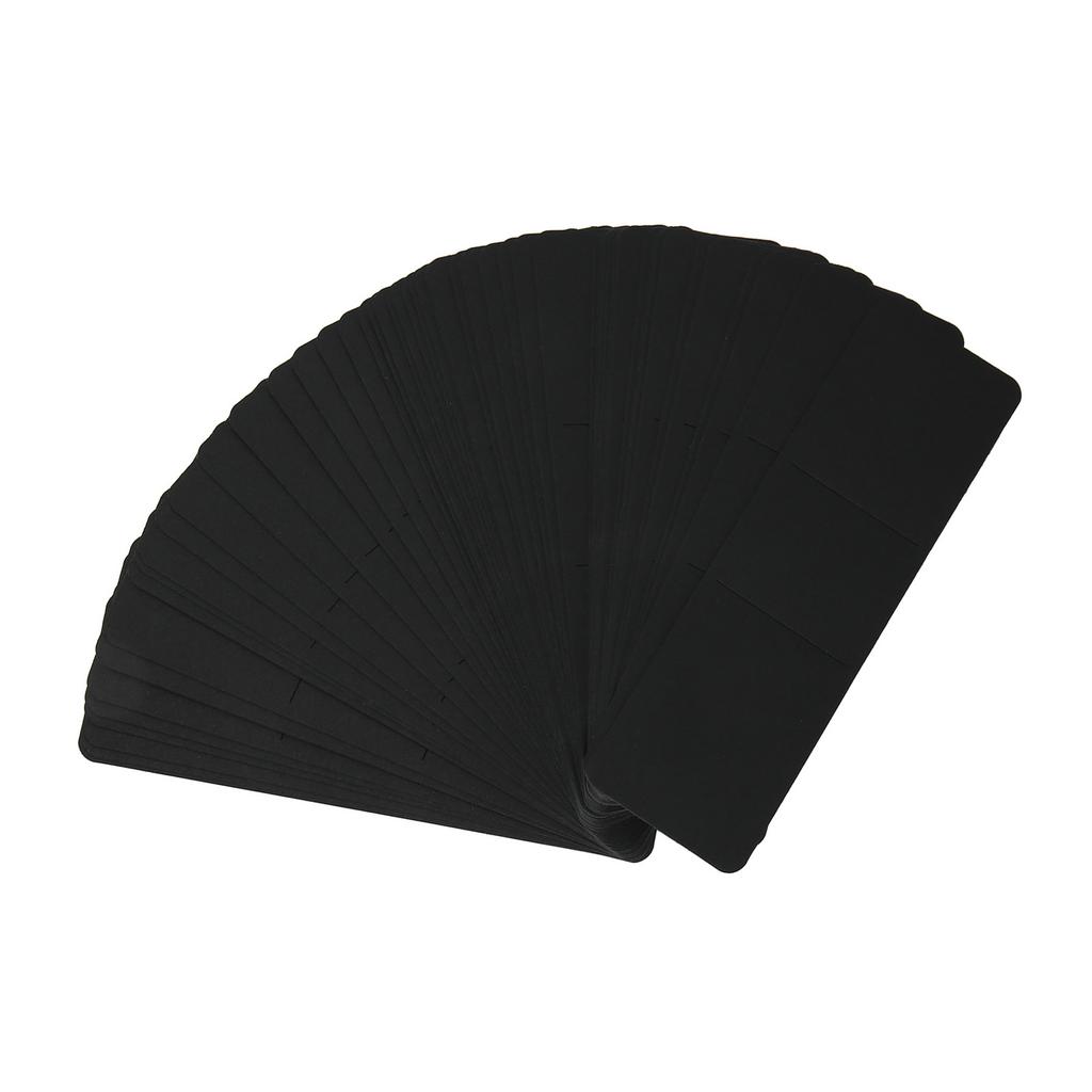 50pcs Kraft Bookmark Sleeves DIY Handcraft 5.9x1.8inch Bookmarks Holder Pen Sleeves for Display Jewelry Crochet