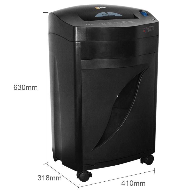 Comet Black King Kong+ Commercial Cross-Cut Paper Shredder CN plug (adapter included)