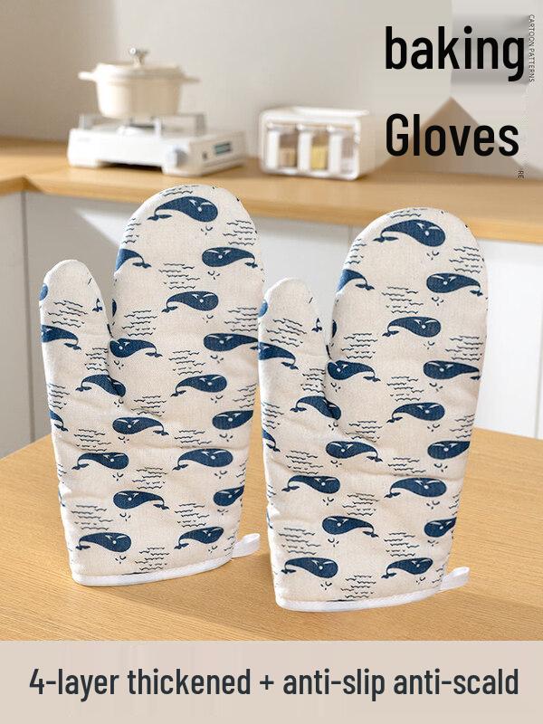 ZISIZ Kitchen Heat Resistant Gloves