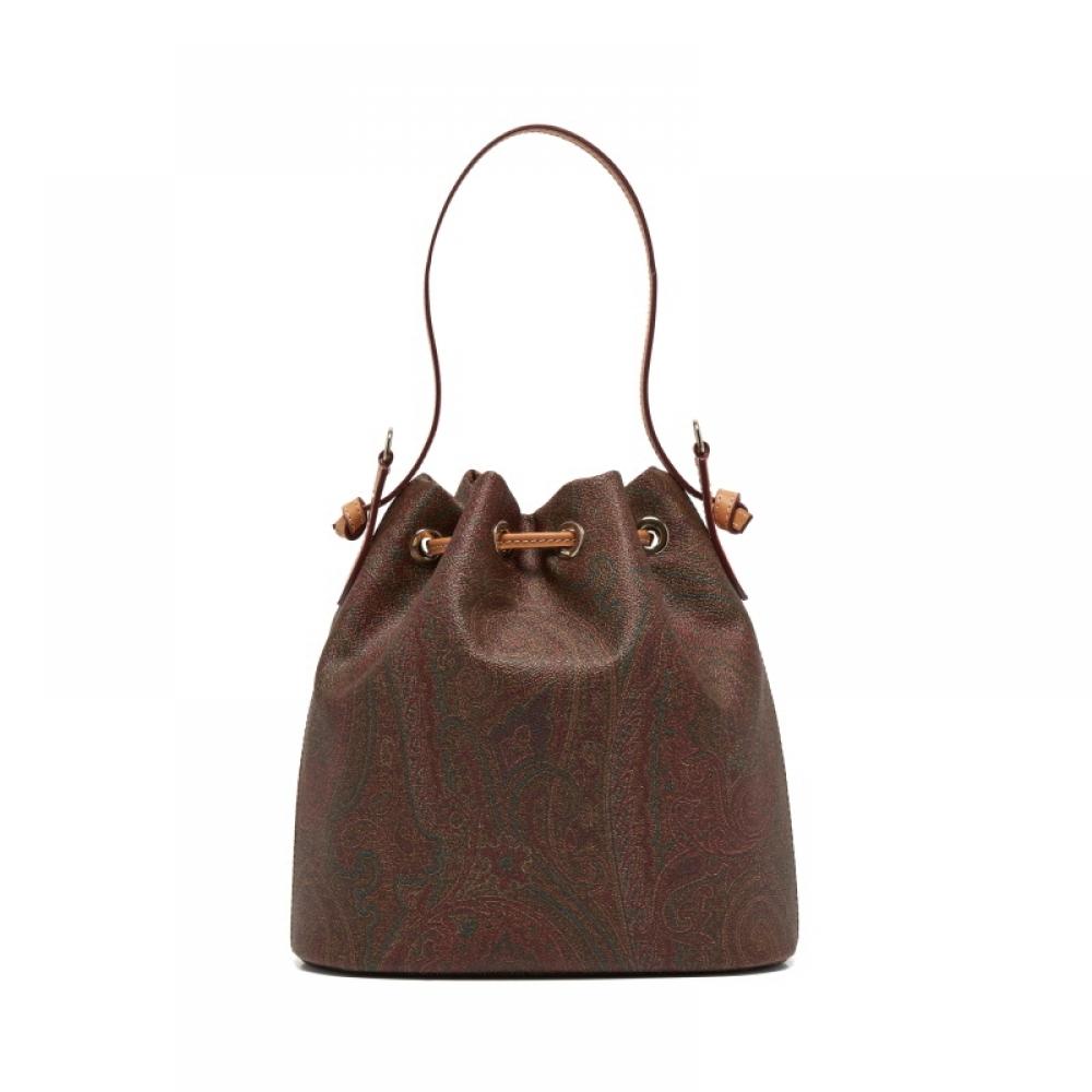 Bolso de Hombro Tipo Cubo Jacquard Paisley Etro R0369