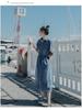 Elegant Slim-Fit Denim Dress for Women - Waist-Cinching Long Skirt for Spring, Summer, and Autumn 2026.
