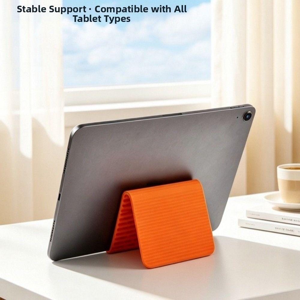 Adjustable Foldable Silicone Phone Holder Flexible Airplane Phone Holder Aluminum Phone Stand