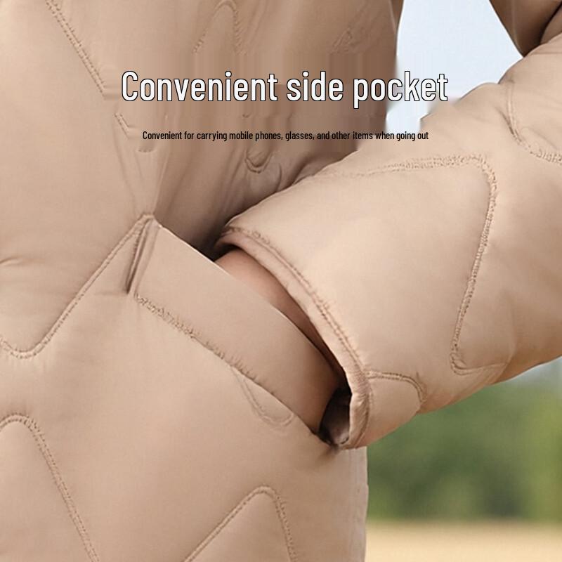 YUZHAOLIN Women's 2025 Winter Short Padded Jacket