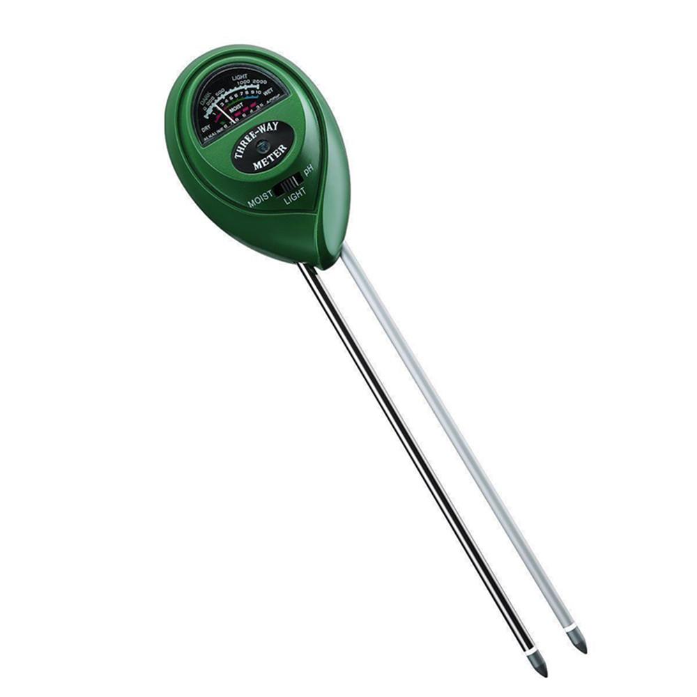 

Soil PH Meter Tester 4 in 1/3 in1 PH Moisture Meter Temperature Sunlight Intensity Measurement Analysis Soil Acidity Test