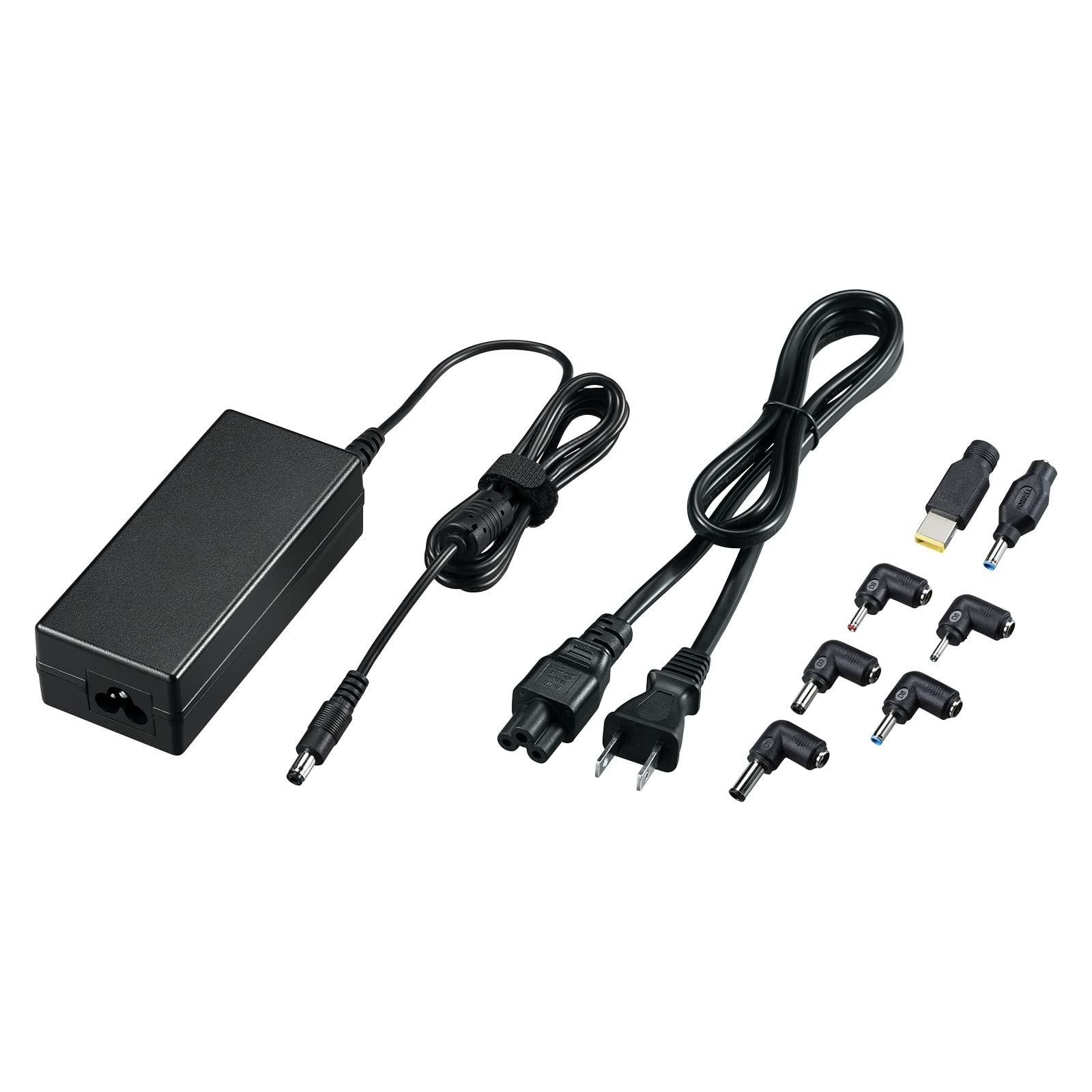 

Sanwa Supply AC adapter for laptop (65W/multi-type) ACA-DC88ML чорний