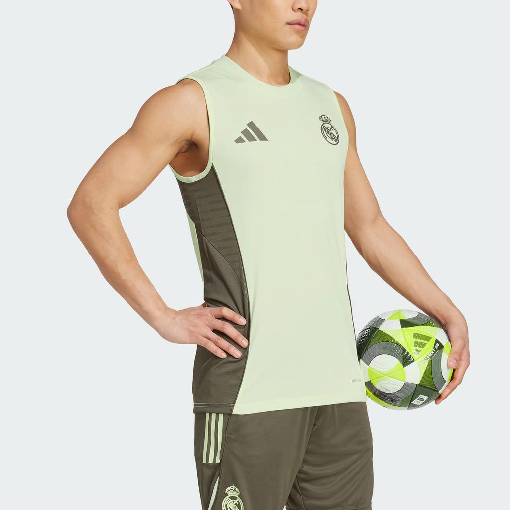 Adidas Real Madryt Tiro 25 Treningowy Bez Rękawów Slim Fit Koszulka Piłkarska Męska jersey JP3982