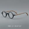 Retro Acetate glasses Myopia Hyperopia Prescription Round Eyeglass Frames Customizable Prescription Small Face Designer frame