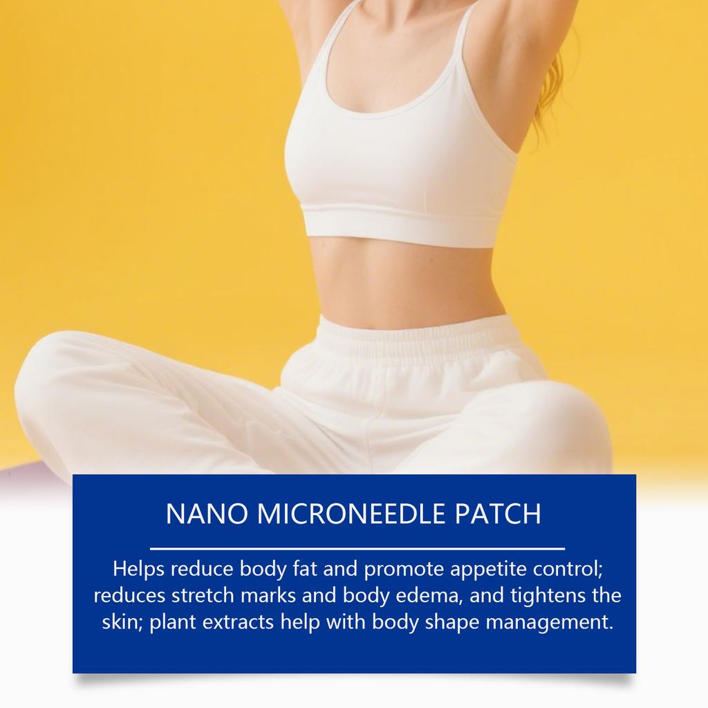 The Slimming Nano-microneedle Patch Reduces And Maintains A Figure Curve. The Healthy Patch Adheres To The Skin.