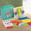 Wooden Geometric Shape Puzzle For Kids Educational Gift Toy