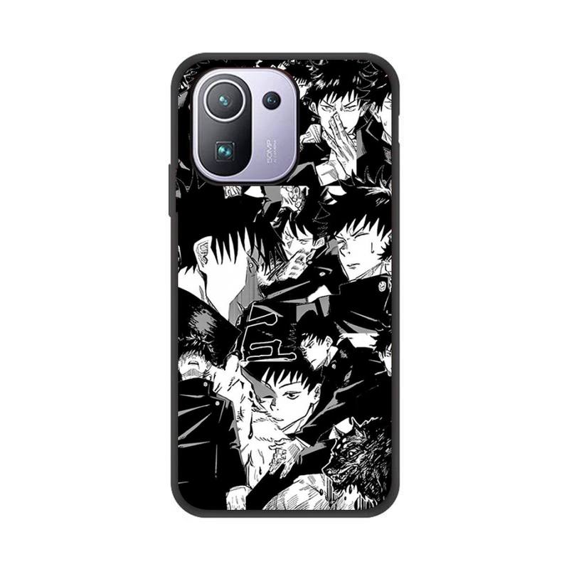 Fushiguro Megumi Phone Case For Xiaomi Redmi 8A 9 K30 Pro 9A Note 8T Note 8 9 Pro TPU Soft Silicone Black Cover