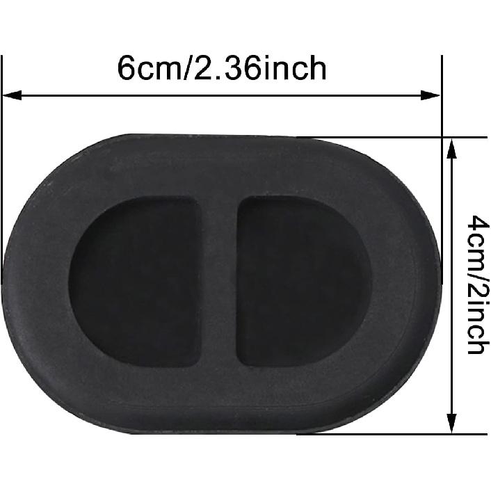 4 Pcs For Jeep Drain Plugs, Rear Floor Pan Body Plugs For 2014-2018 Jeep Wrangler JK & JL, Floor Rubber Replacement Plugs 4 Black Floor Pan Plugs