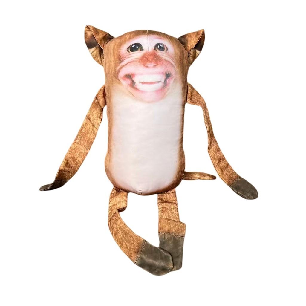 

Мягкая плюшевая игрушка обезьянка, магнитная подвеска, декор детской комнаты, коллекционная кукла, подарок