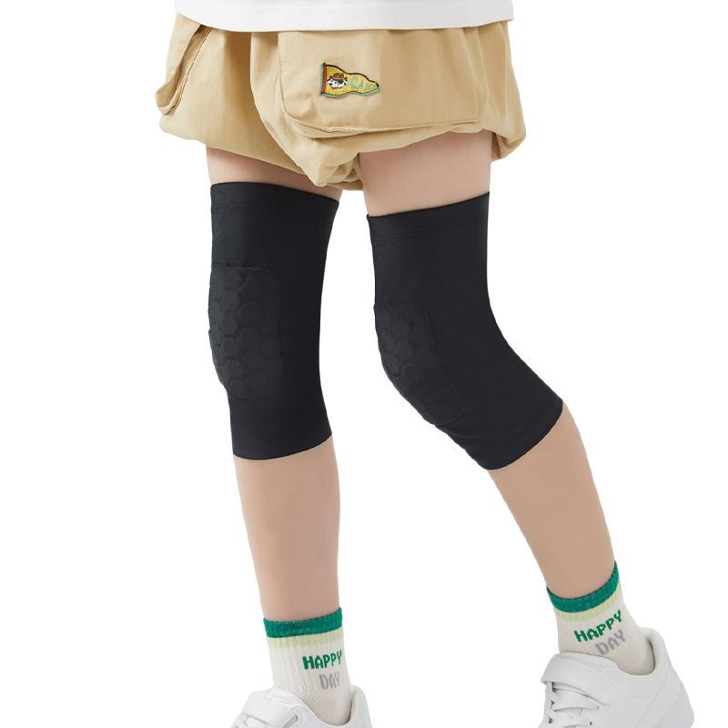 

Knee Pads Basketball Anti-drop Sports Special Football Elbow Pads Protective Cover Honeycomb Professional Anti-collision Protective Gear Set S size, a pair
