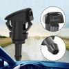 ASUBHA 2PCS Front Windshield Washer Nozzles, Windshield Wiper Sprayer Nozzle Jet Kit Replacement for Most Cars, Ram Replaces 4805742AB, 4805742AC,