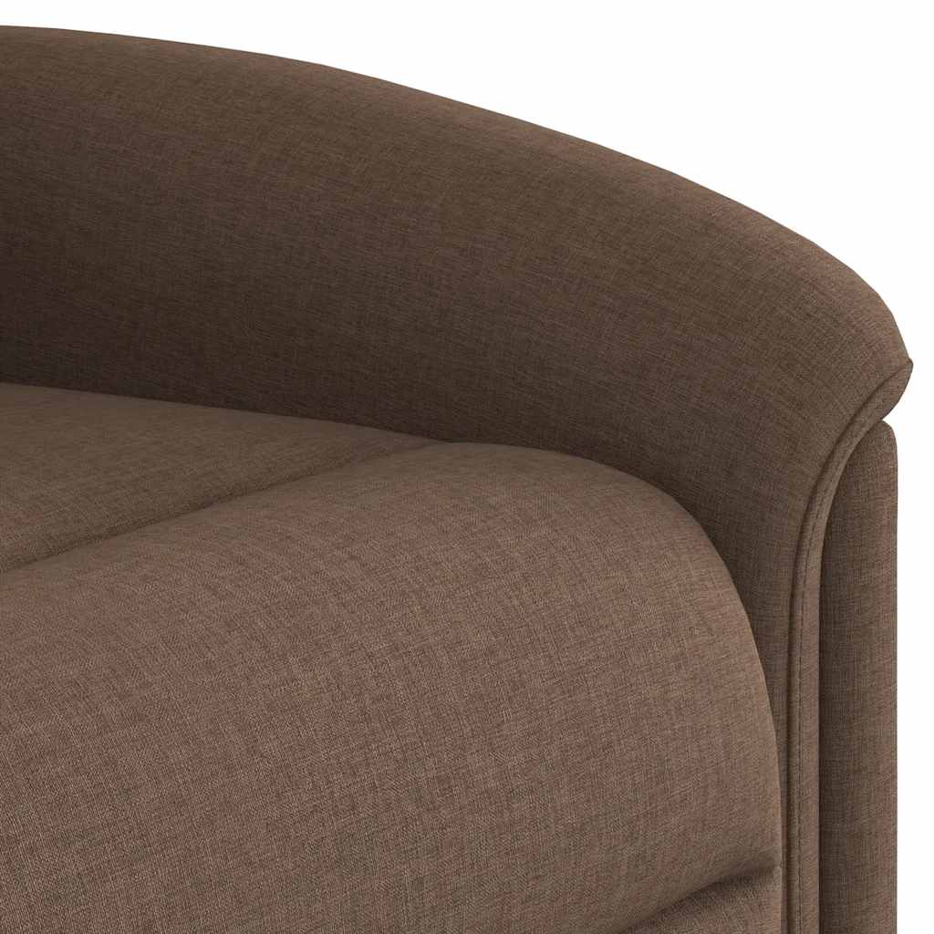 Relax Chair Brown Fabric