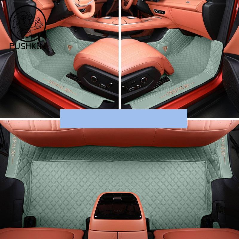 Car Floor Mats Foot Mats for Changan Deepal S07 2025 Car Anti-dirty Mats Scratch Protective Cover Pad Mat Interior Accessories